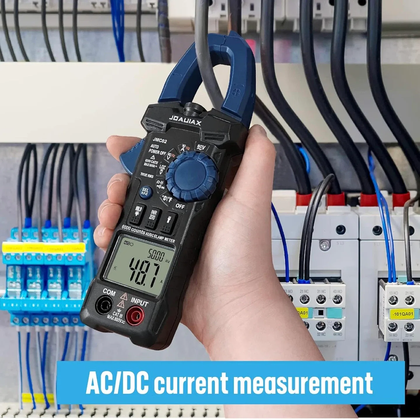 Digital Clamp Meter,6000 Counts Auto Range image indicator(5)