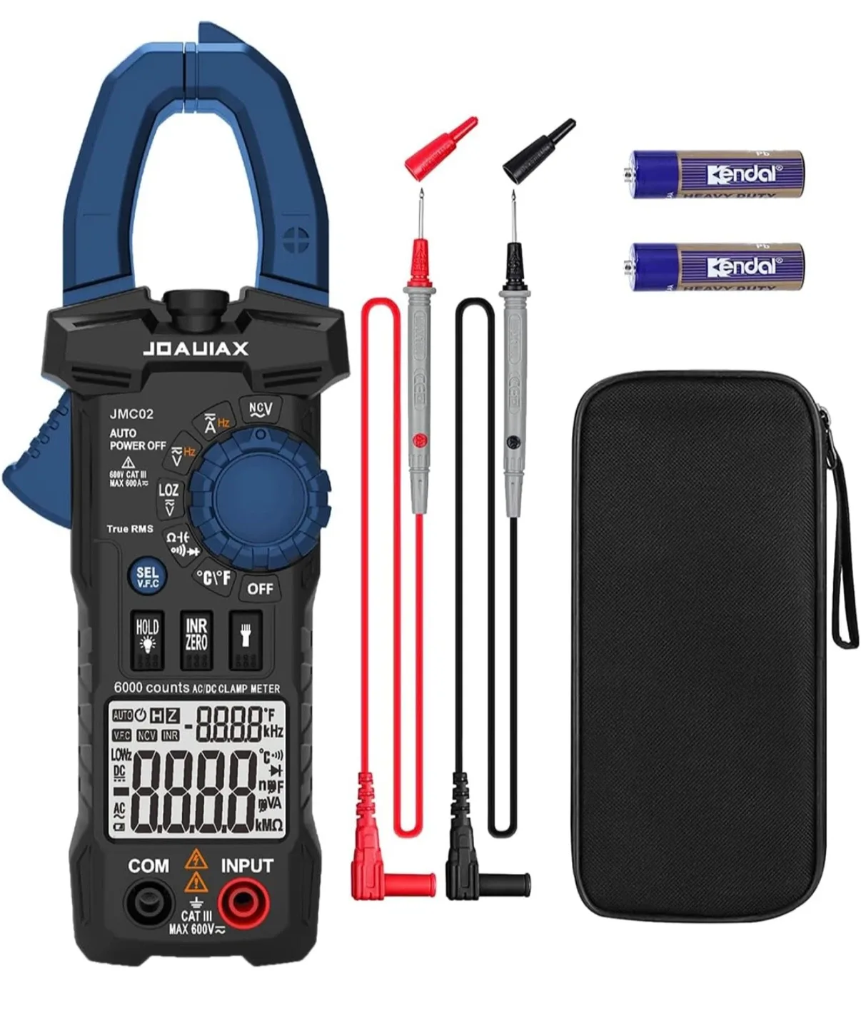 Digital Clamp Meter,6000 Counts Auto Range image indicator(3)