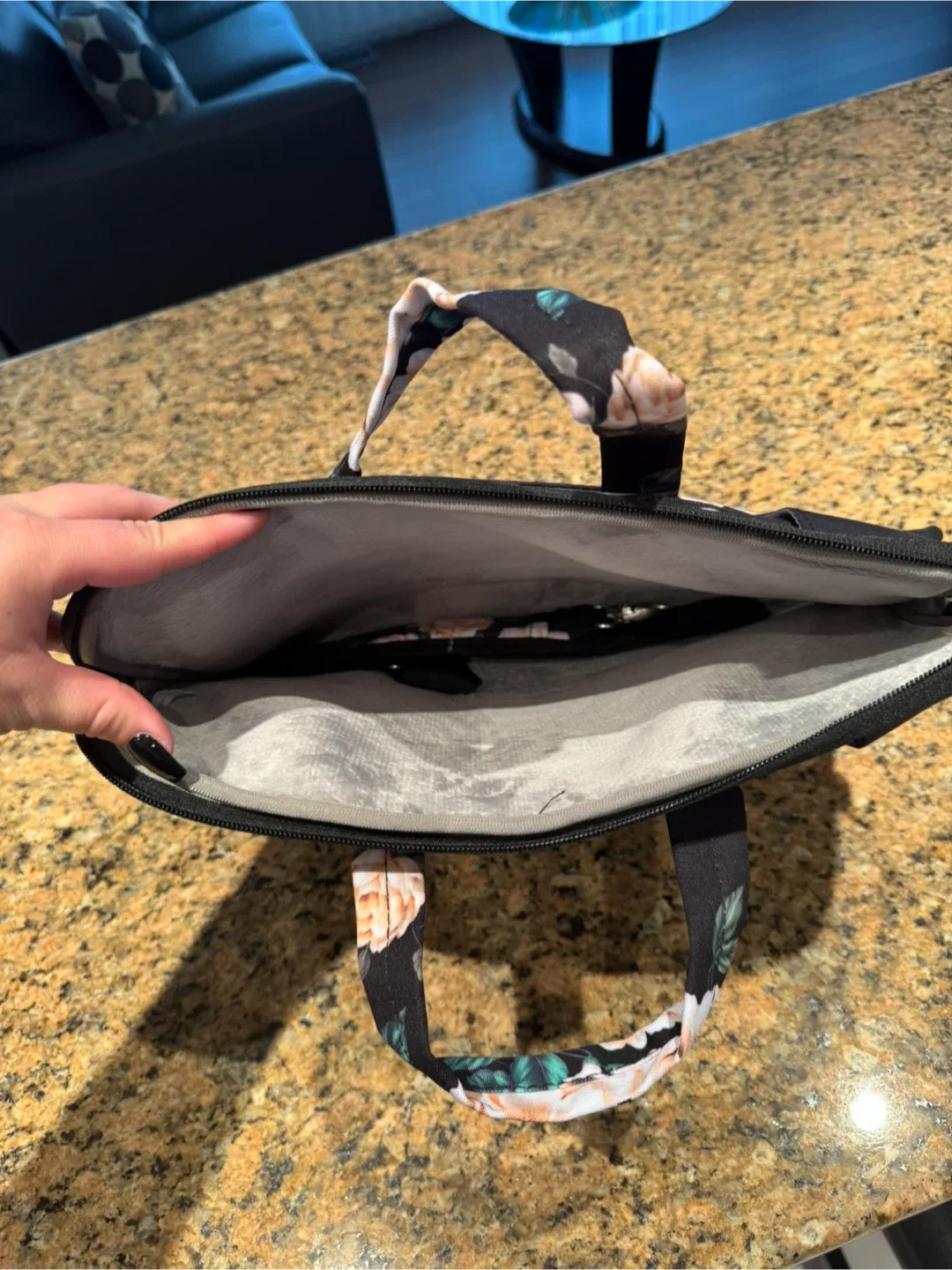 Marvo Laptop Bag with Floral Design image indicator(2)