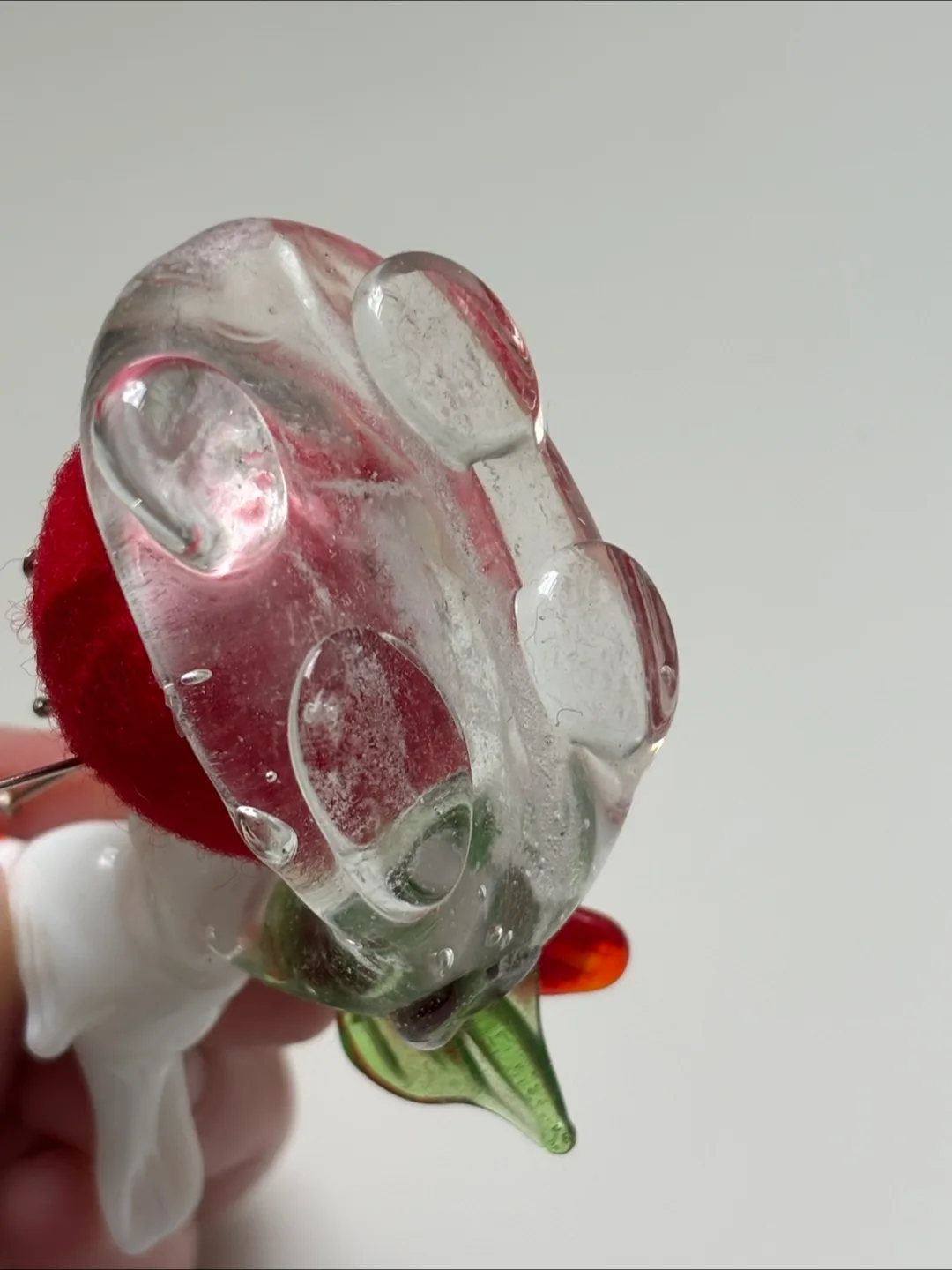 Vintage Glass Bird Pin Cushion image indicator(6)