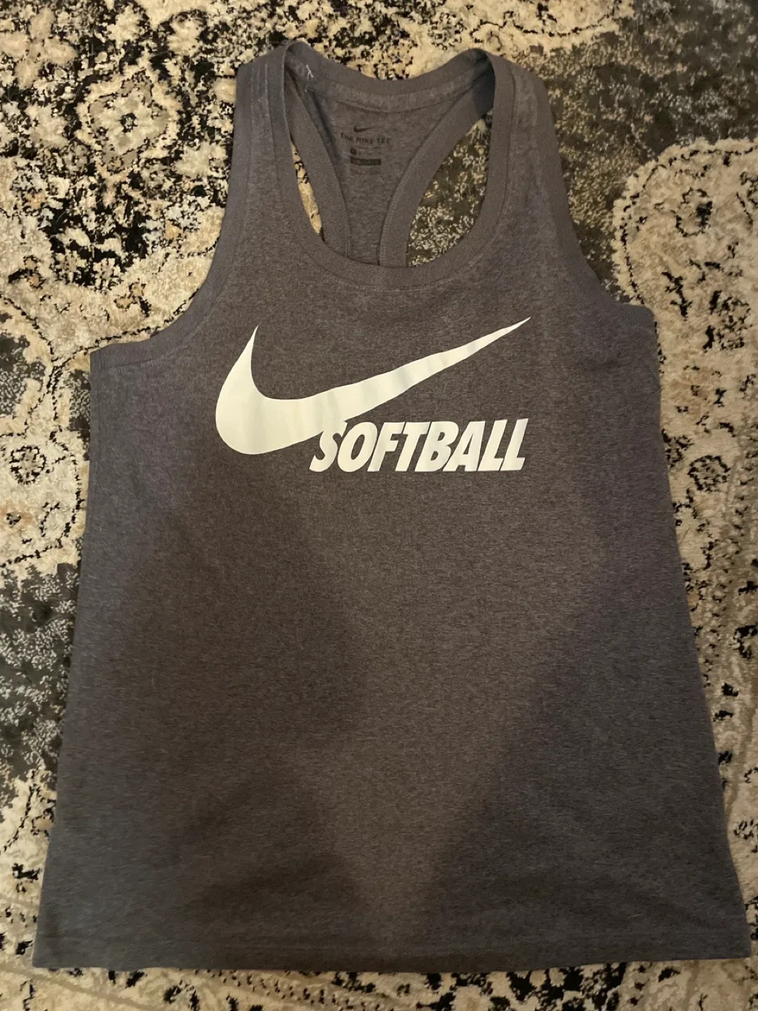 Nike Softball Tank Top - Grey thumbnail