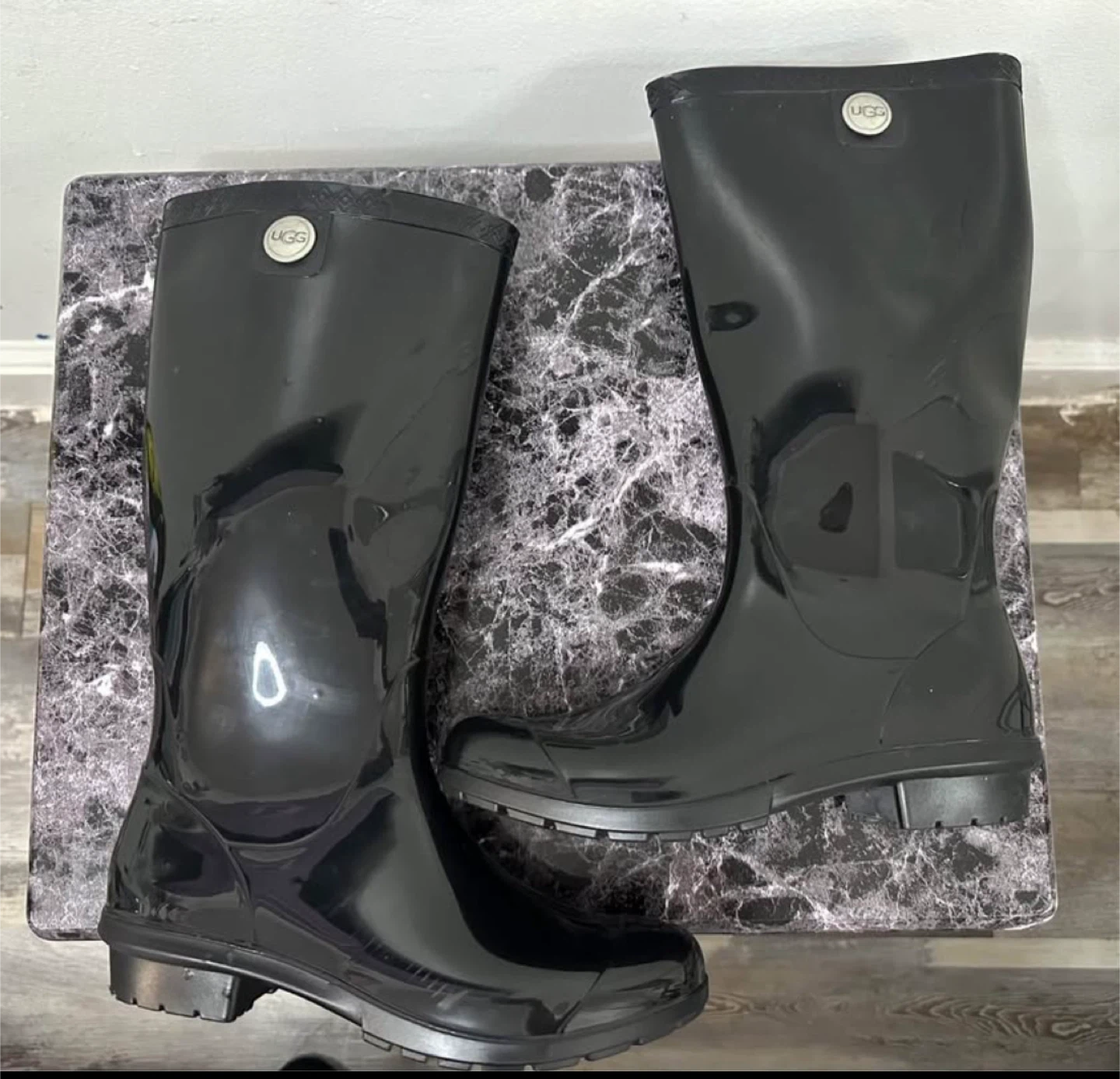 UGG Black Womens Waterproof  Rain Boots - photo 4