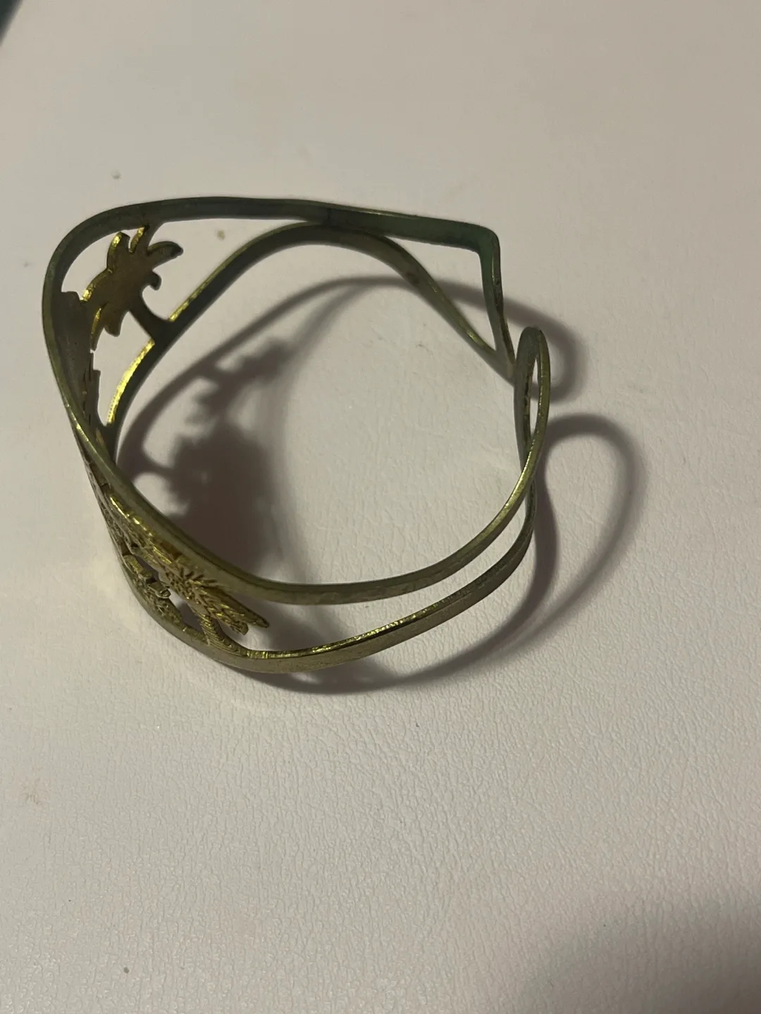 Vintage Atlas Afrique Chad Cuff Bracelet image indicator(2)