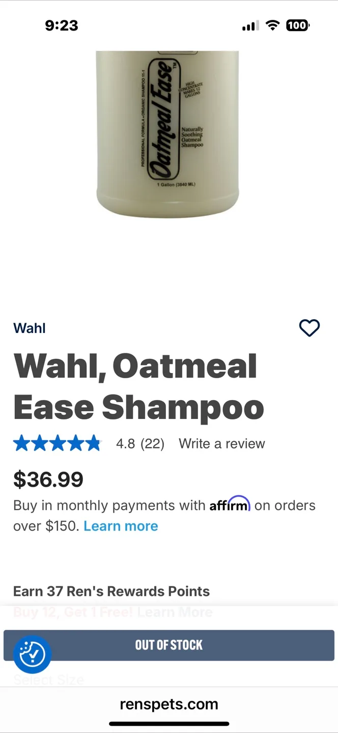 Dog grooming shampoo and conditioner image indicator(3)