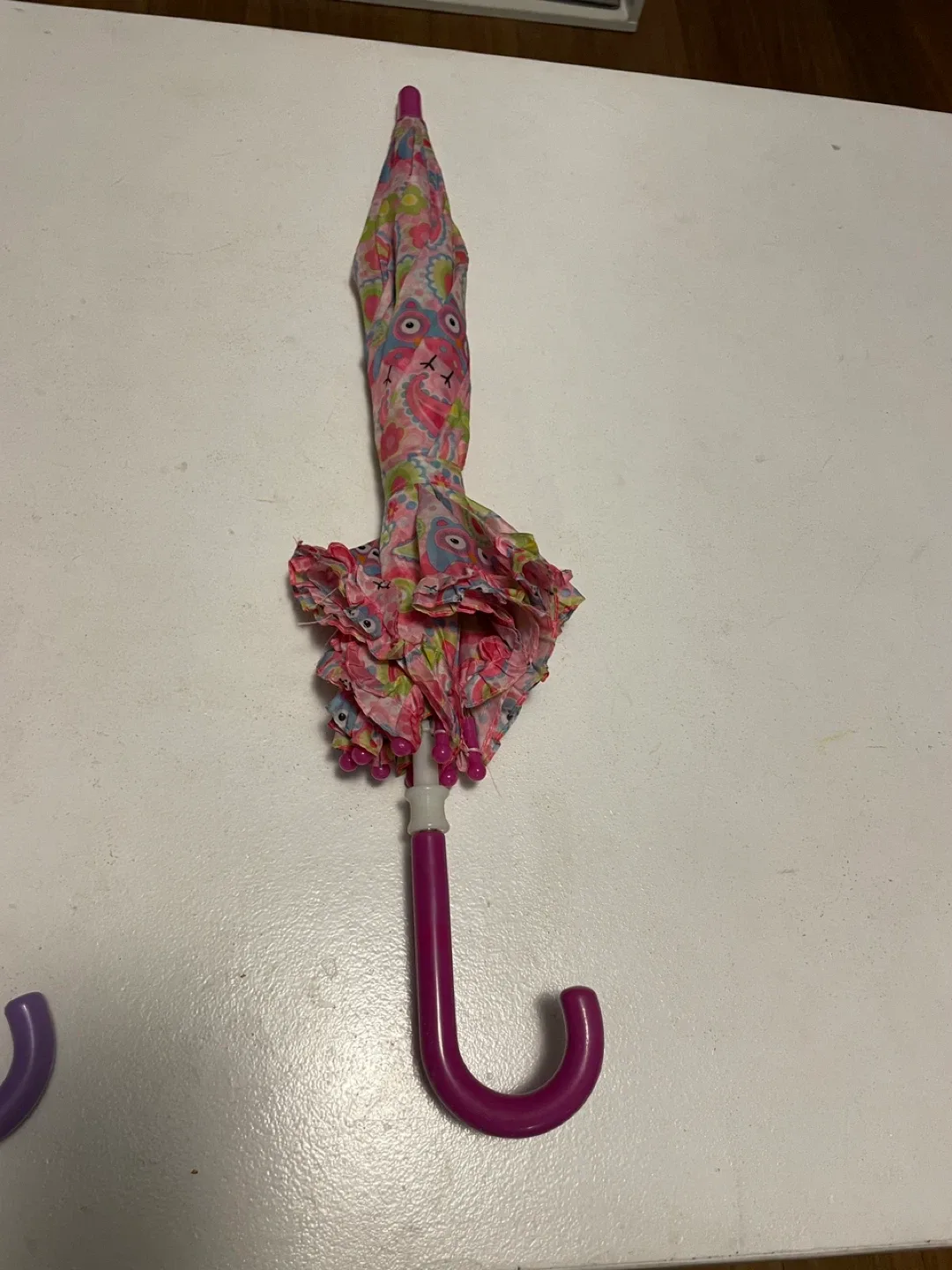 Kids Owl Print Umbrella image indicator(2)