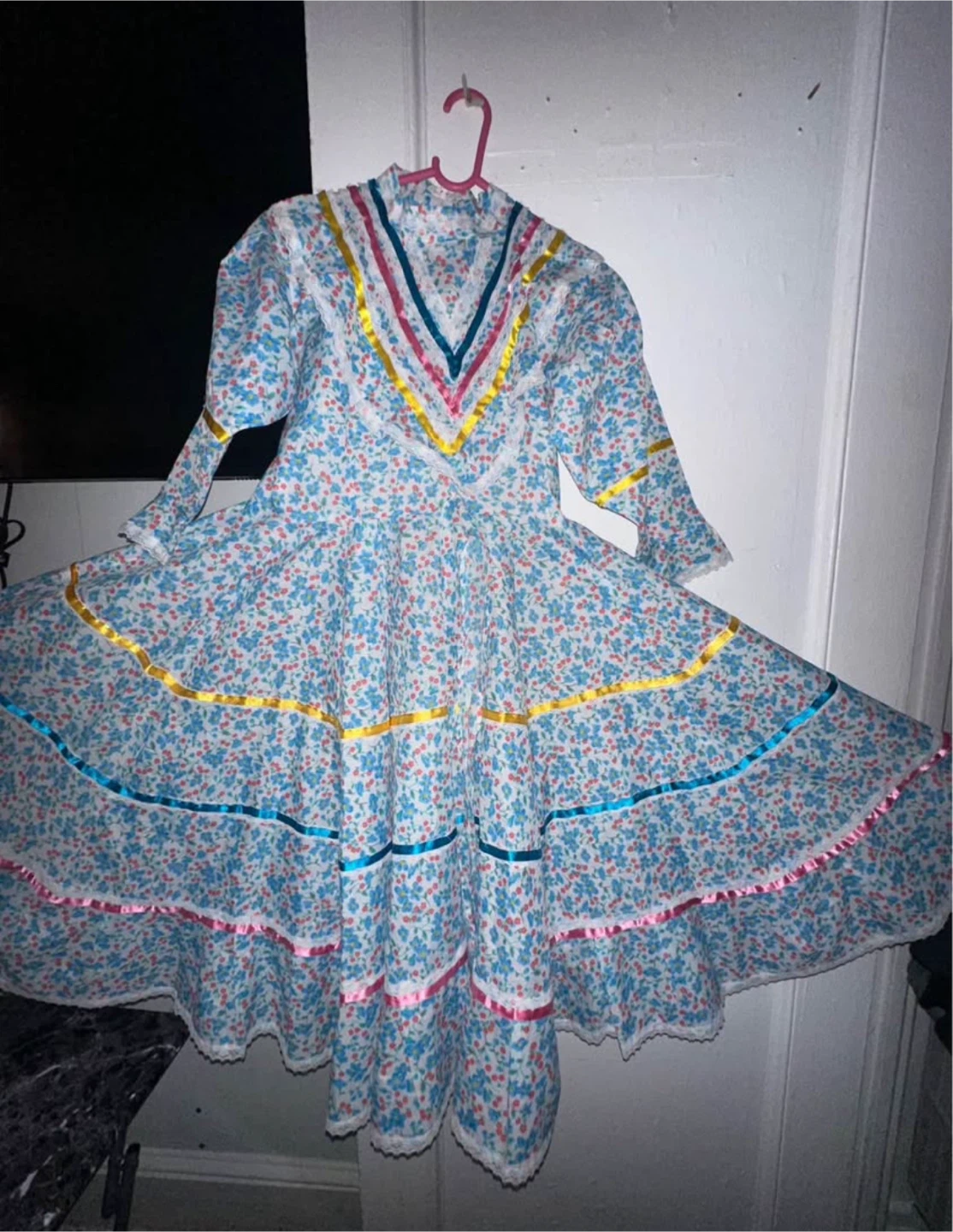 Children Girl Traditional Jalisco Dress