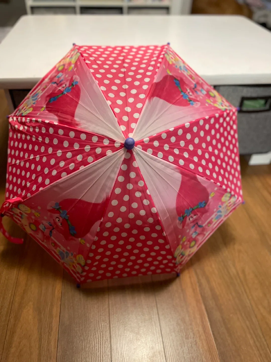 Trolls Umbrella - Pink & White thumbnail