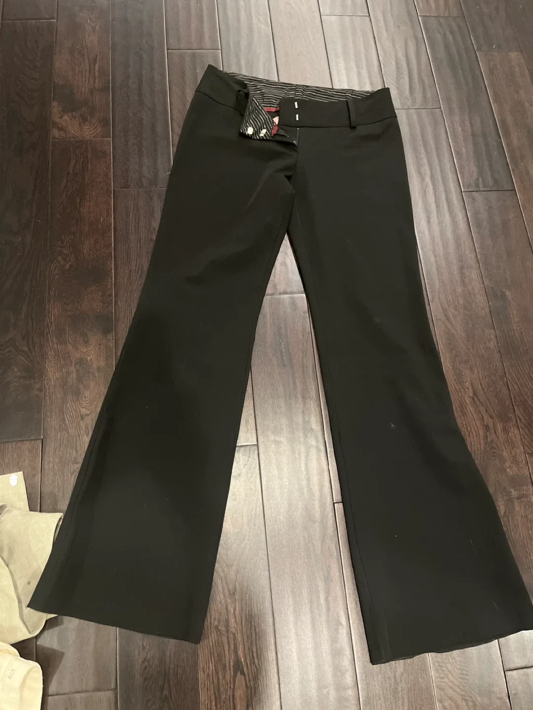 Costa Blanca Black Flare Leg Pants image indicator(2)