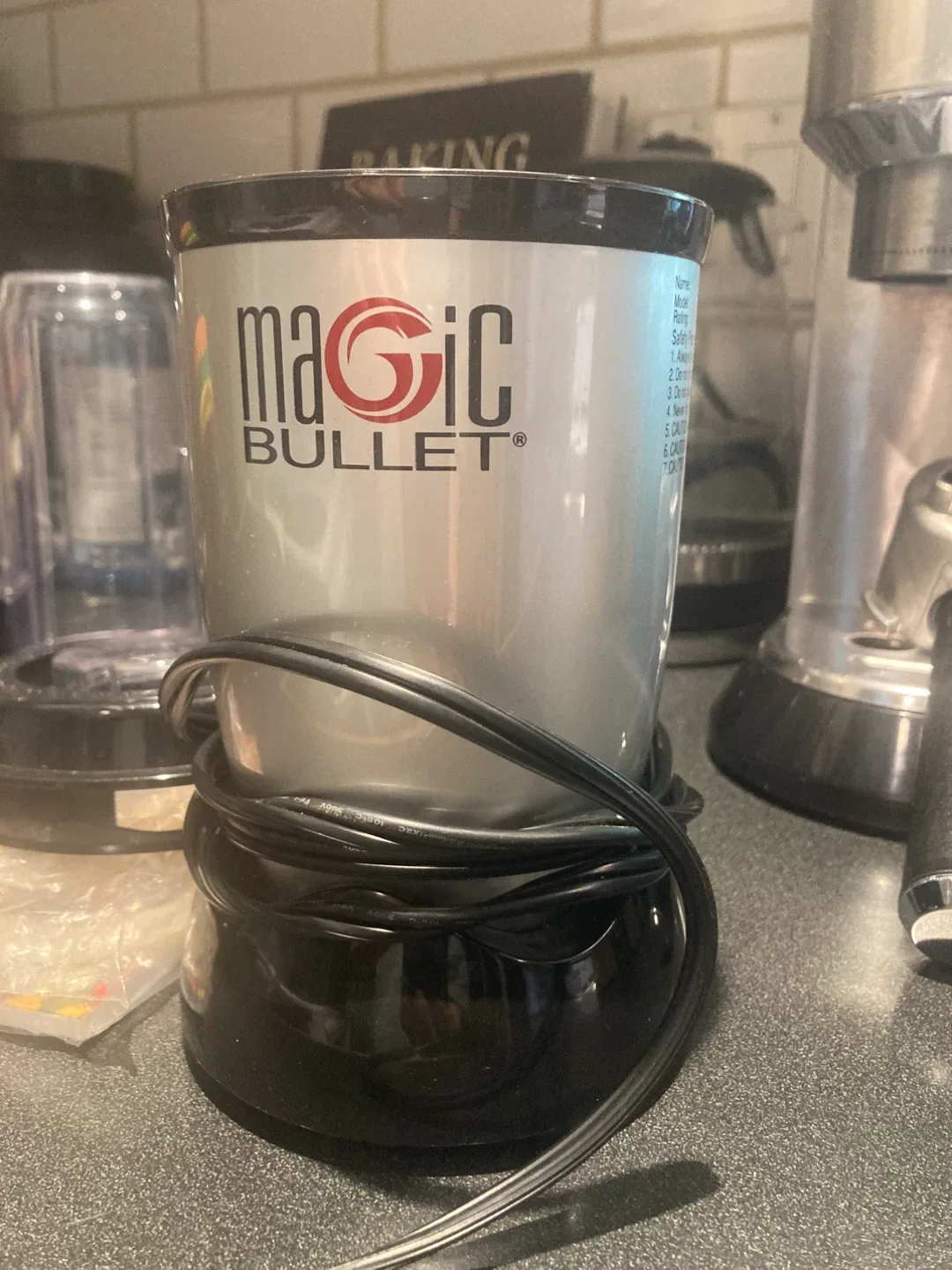 Magic Bullet Blender with Accessories thumbnail