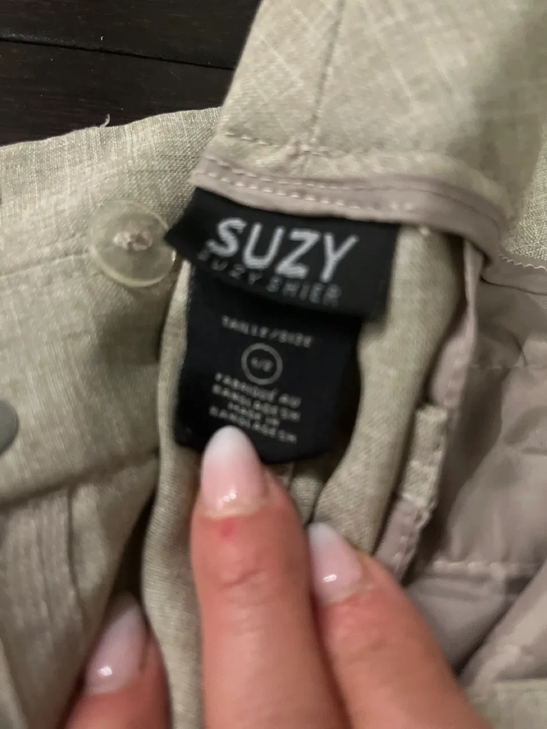 Suzy Shier Beige Pants - Size 5/6 image indicator(3)