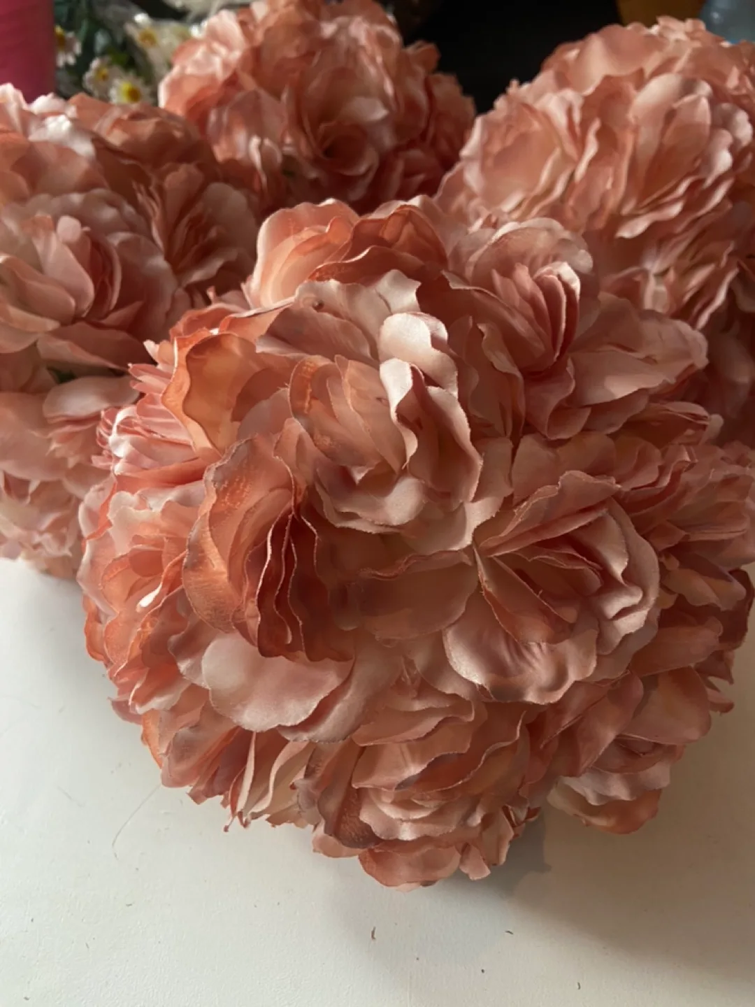 Blush Floral Kissing Balls - Set of 4 image indicator(3)