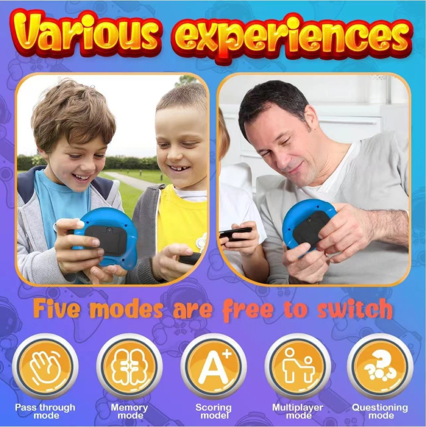 Pop It Games Autism Sensory Fidgets Toys Quick Push Games - photo 5