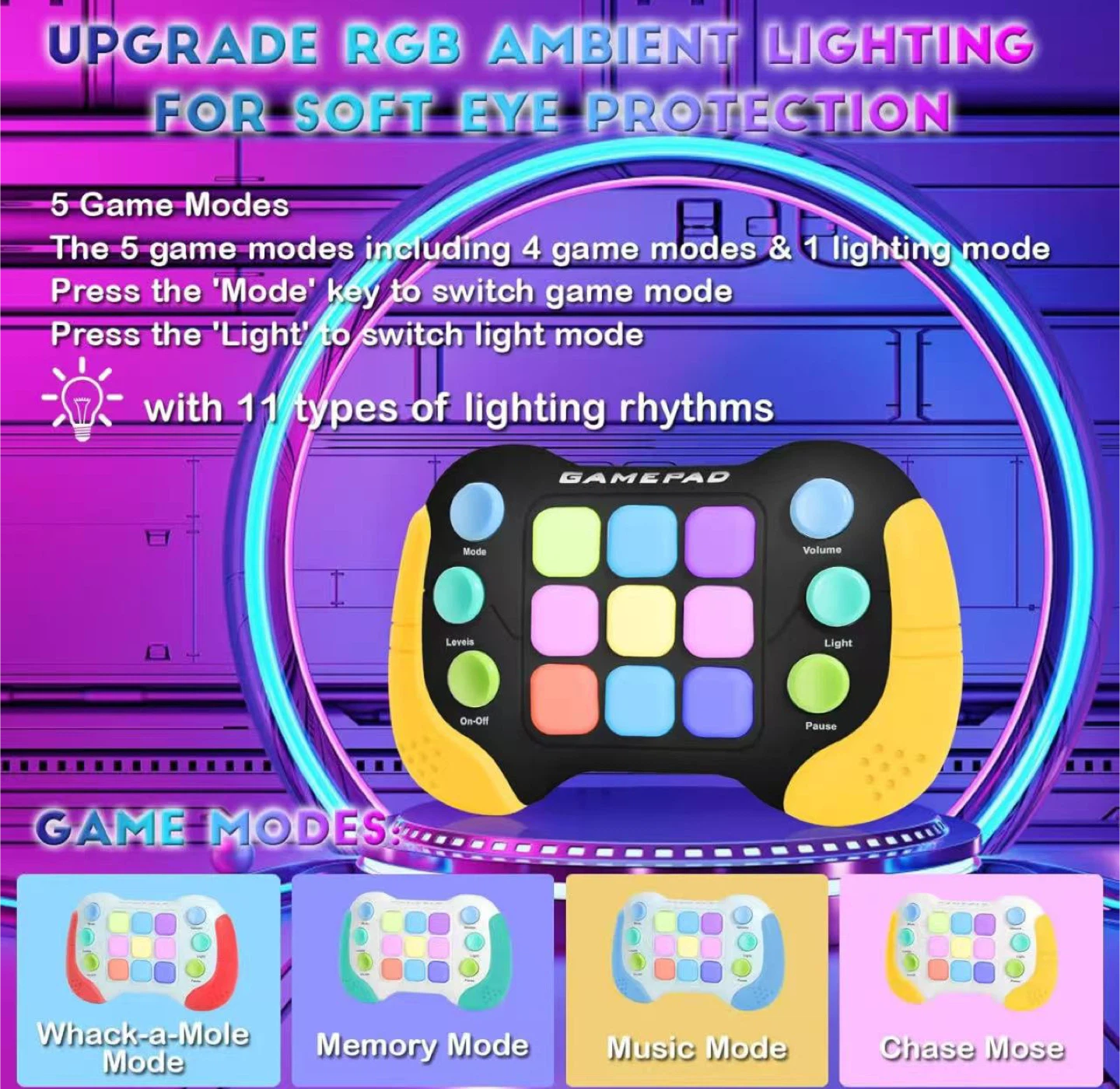 Fast Press Push Game Fidget Toys Handle - photo 2