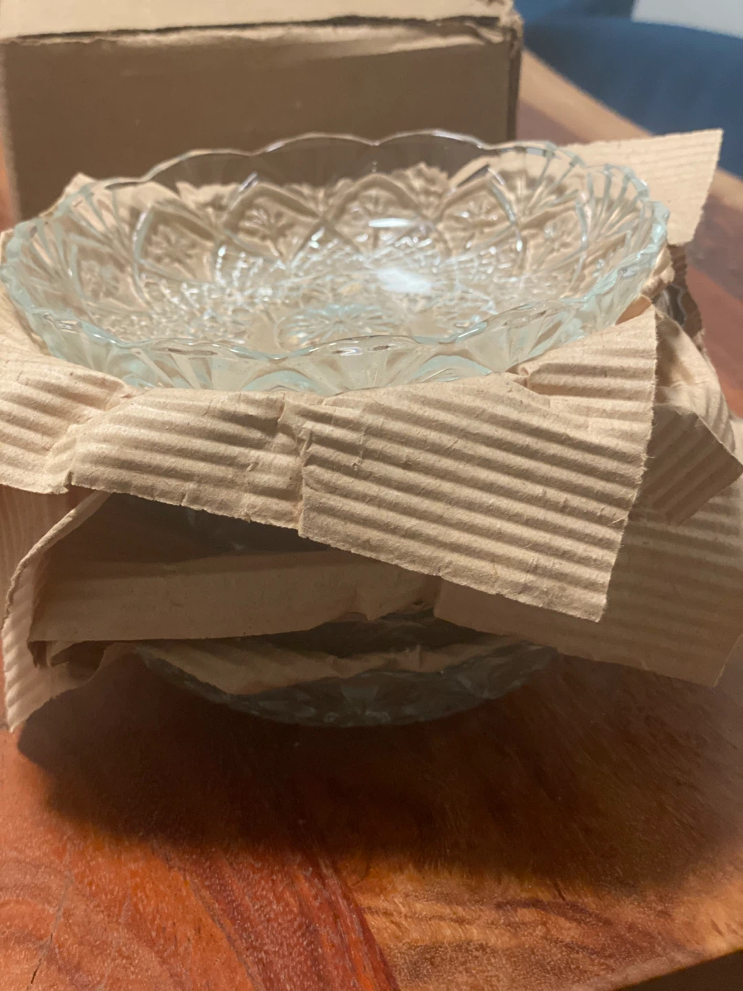 Glass Serving Bowl set of 6pcs - Made in Indonesia - photo 2