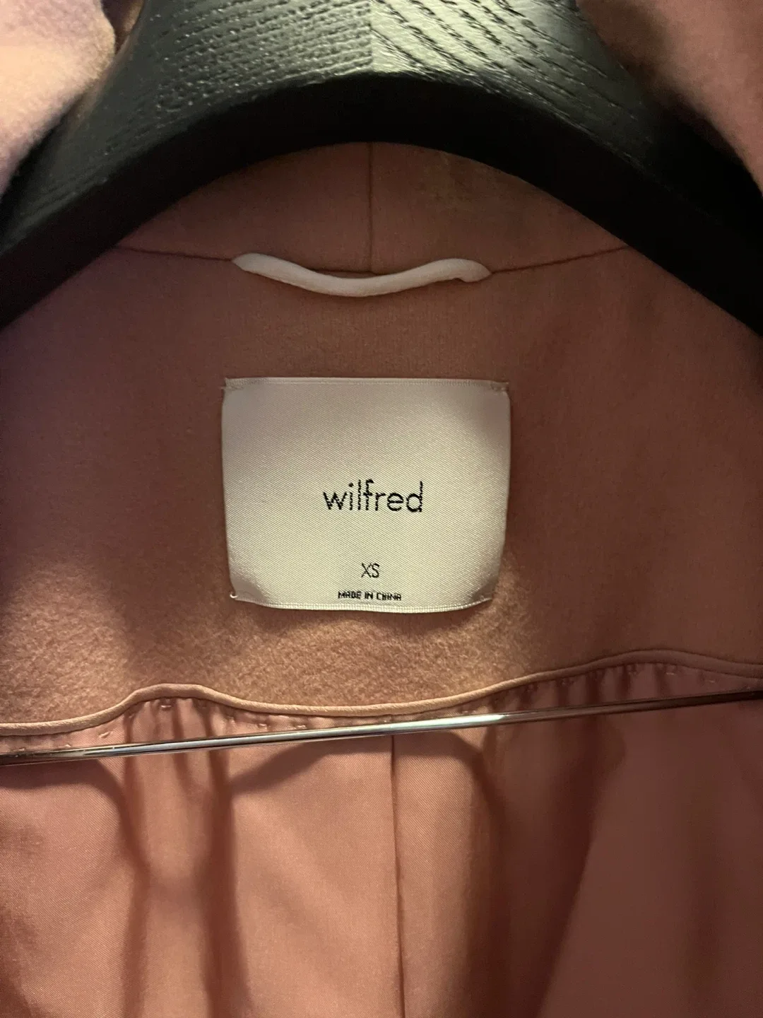 Wilfred Pink Wool Coat - Size XS, brand new image indicator(3)