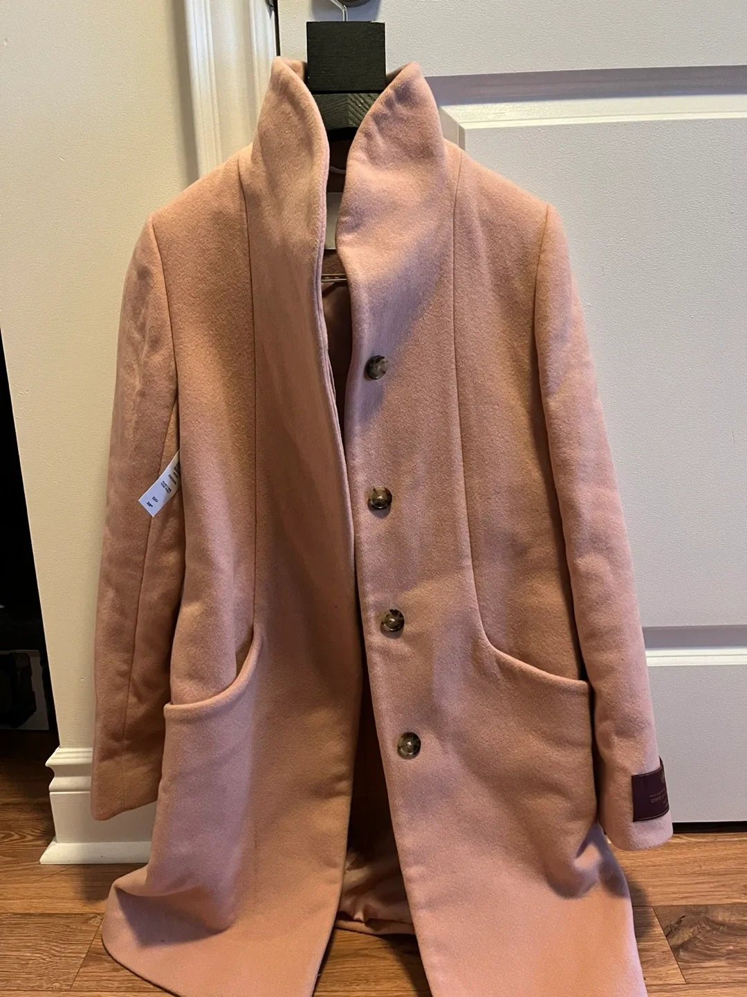 Wilfred Pink Wool Coat - Size XS, brand new image indicator(2)