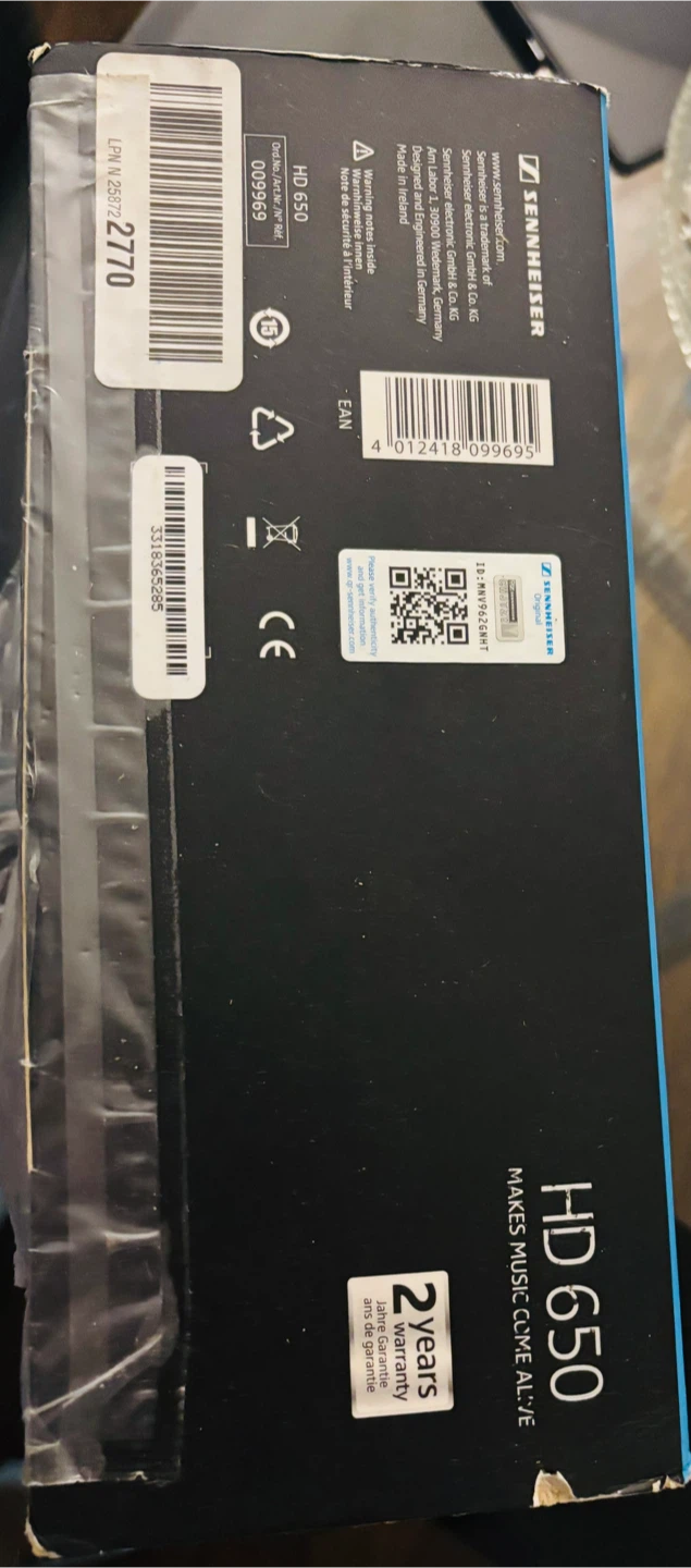 Sennheiser HD 650 Open Back Headphones - photo 3