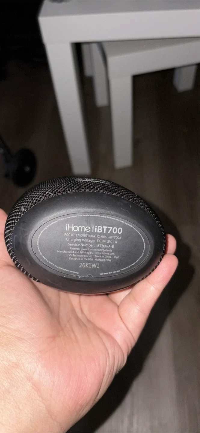 iHome iBT700 Bluetooth Speaker image indicator(2)