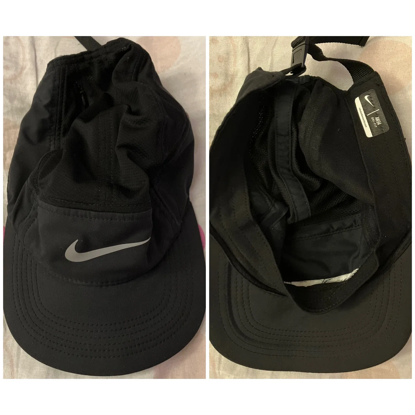(Nike) Dri-FIT Running Cap - Black thumbnail