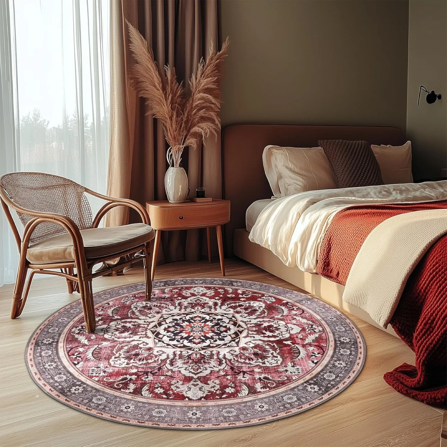 Brand New 6ft Round Rug image indicator(6)