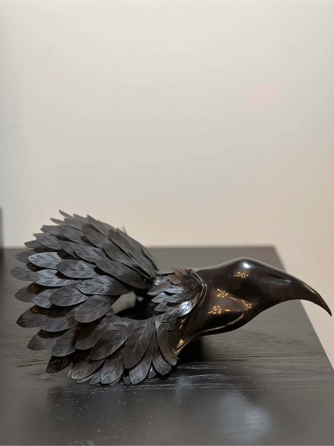 Halloween Mask - Feather Crow Masquerade Mask for Adults - photo 2
