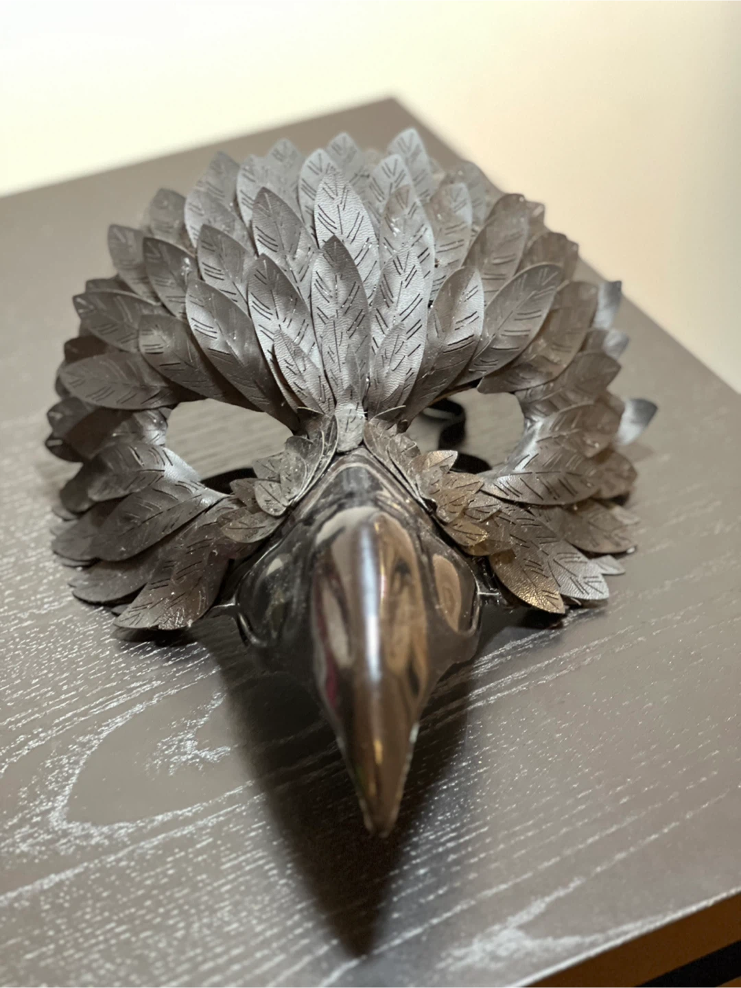 Halloween Mask - Feather Crow Masquerade Mask for Adults