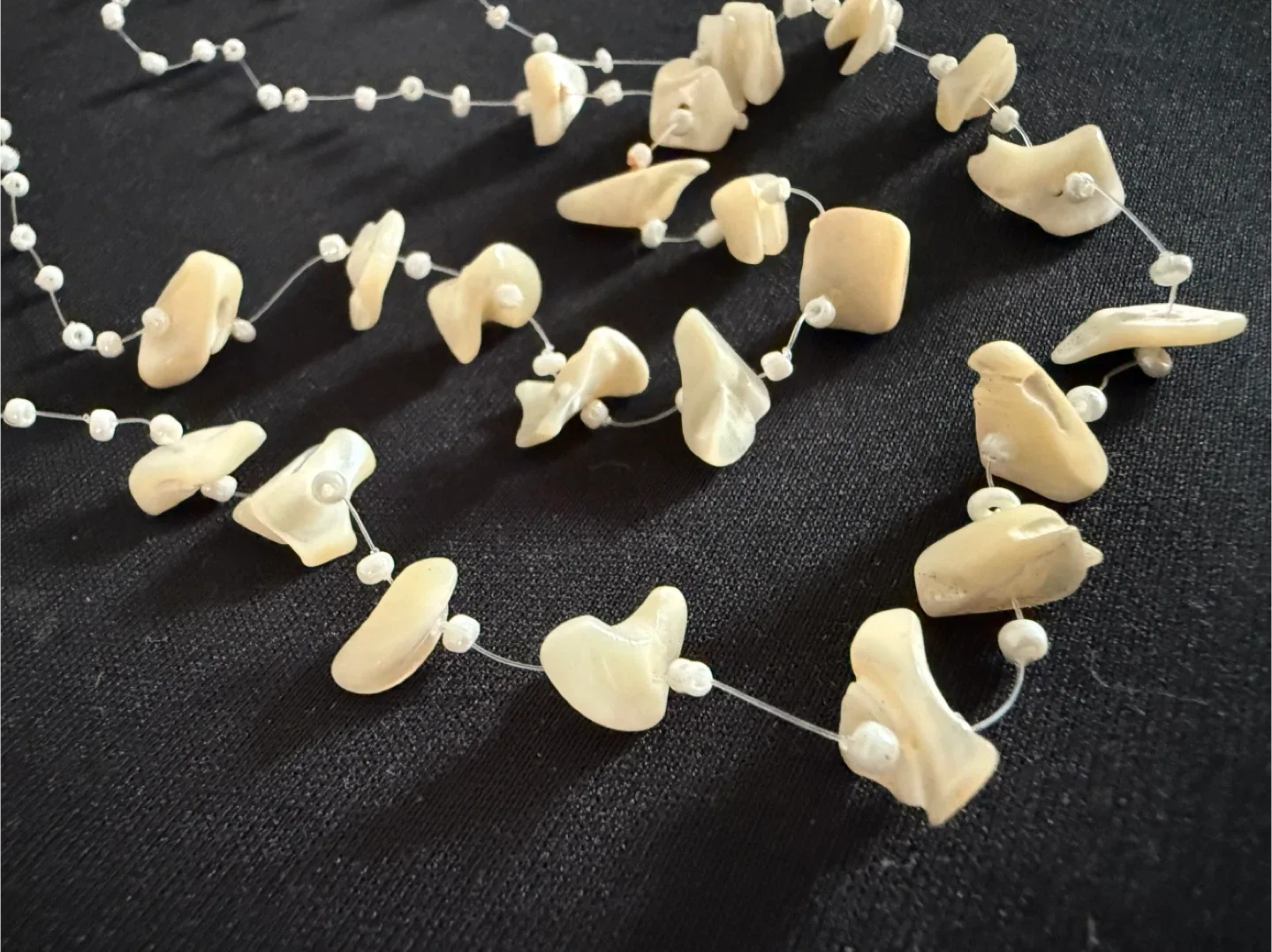 Shell Necklace and Earring Set image indicator(2)