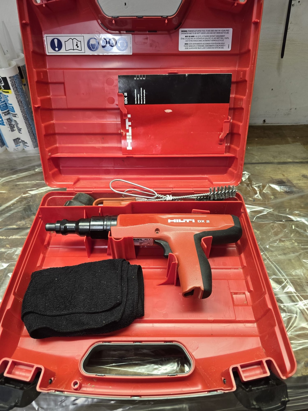 Hilti DX 2 Powder-Actuated Tool with Case - photo 4