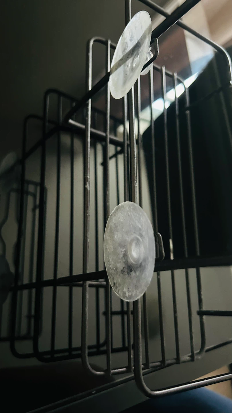 Black Metal Hanging Shower Caddy - photo 3