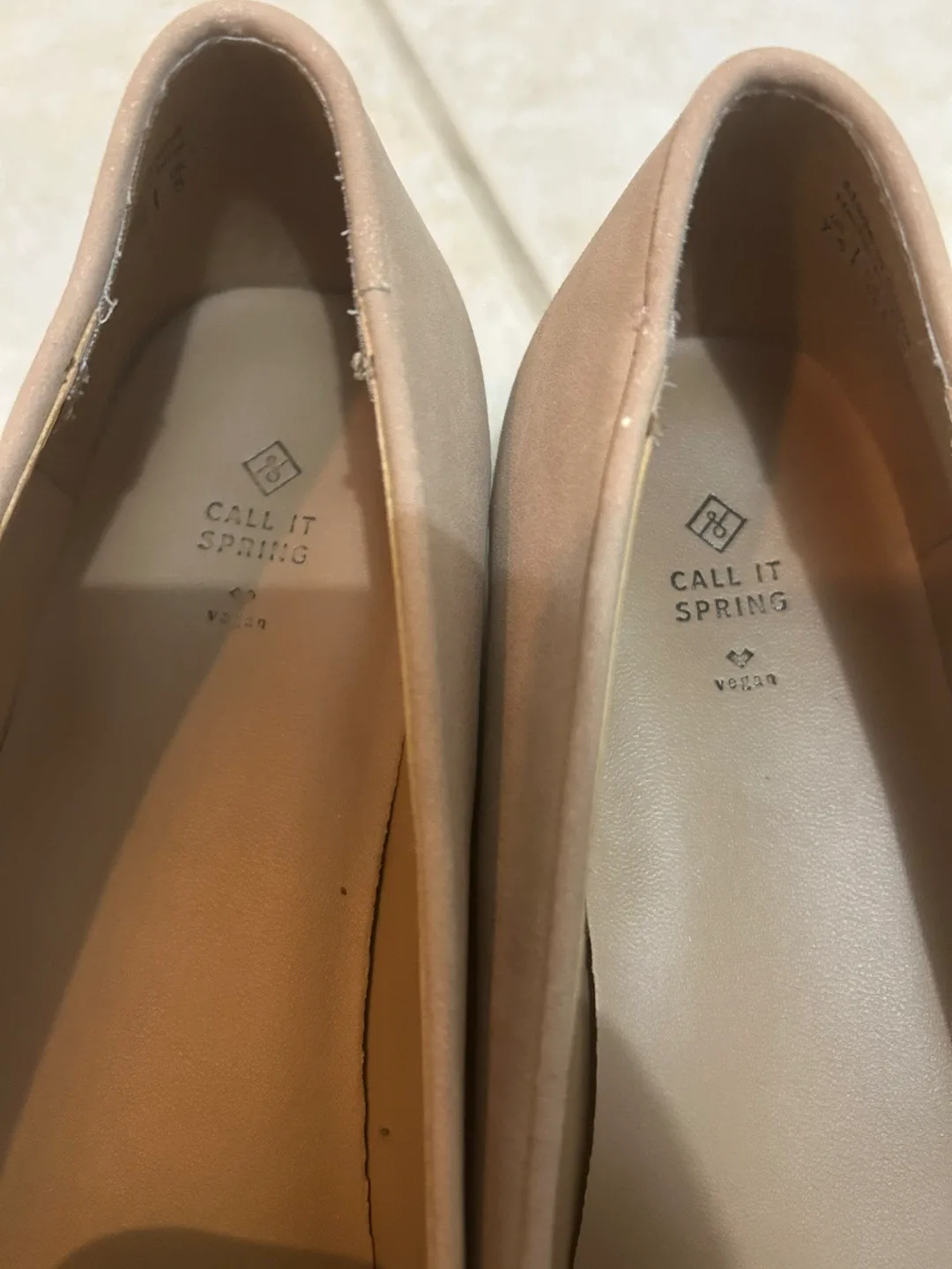 Call It Spring Tan Vegan Loafers image indicator(4)