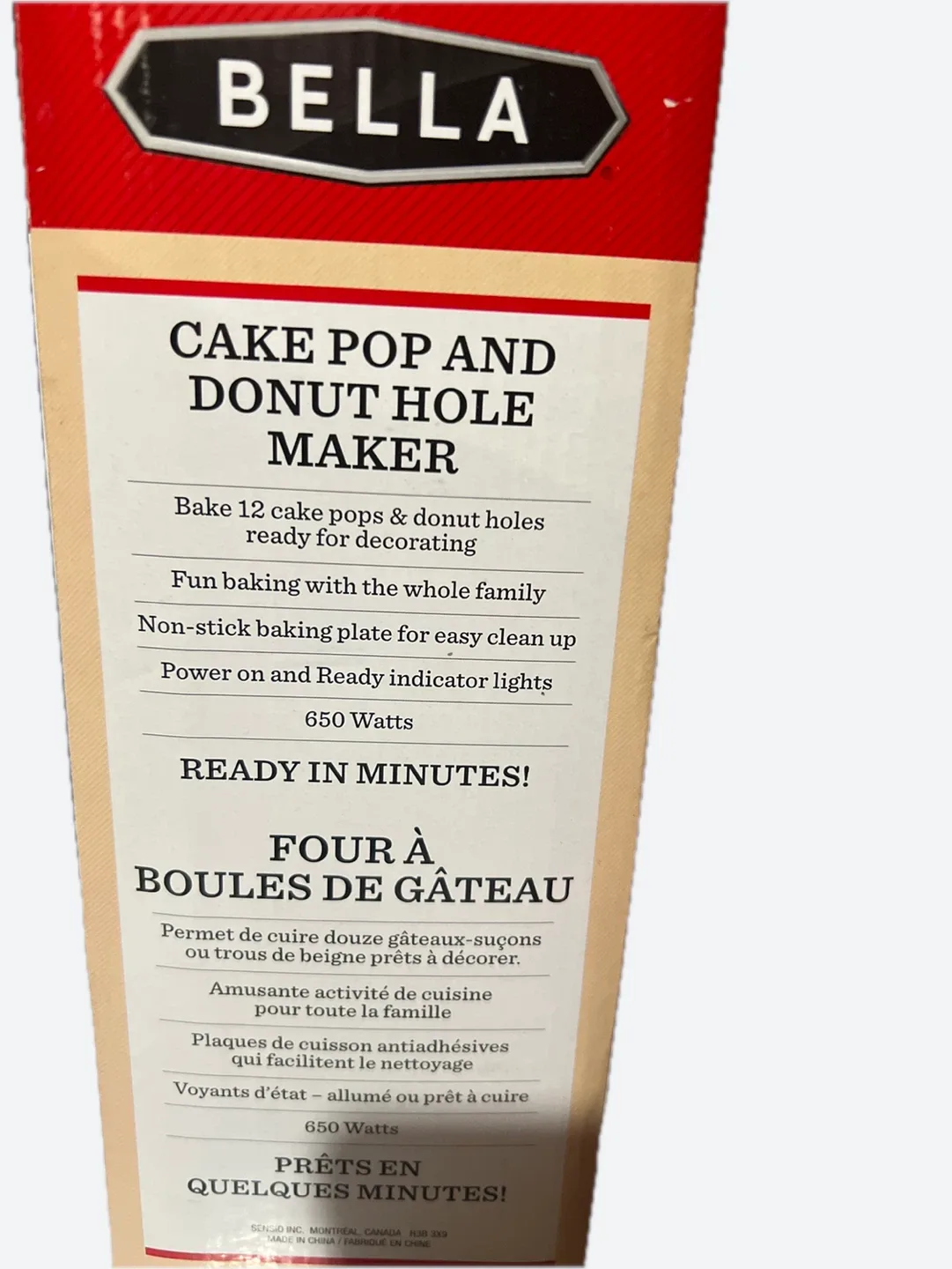 Bella Cake Pop & Donut Hole Maker image indicator(2)