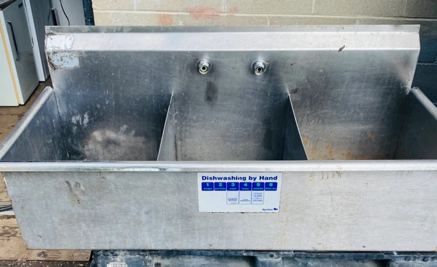 Commercial Triple Sink thumbnail