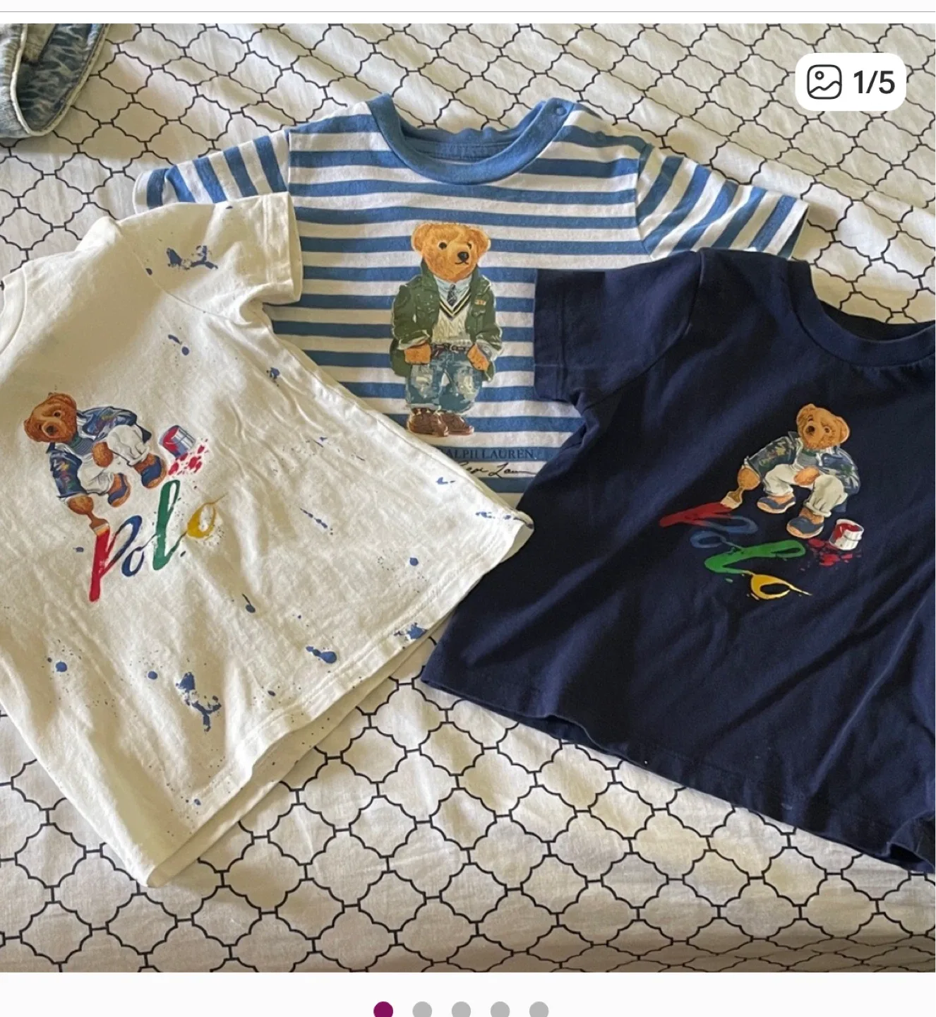 Ralph Lauren Baby T-Shirt Bundle thumbnail
