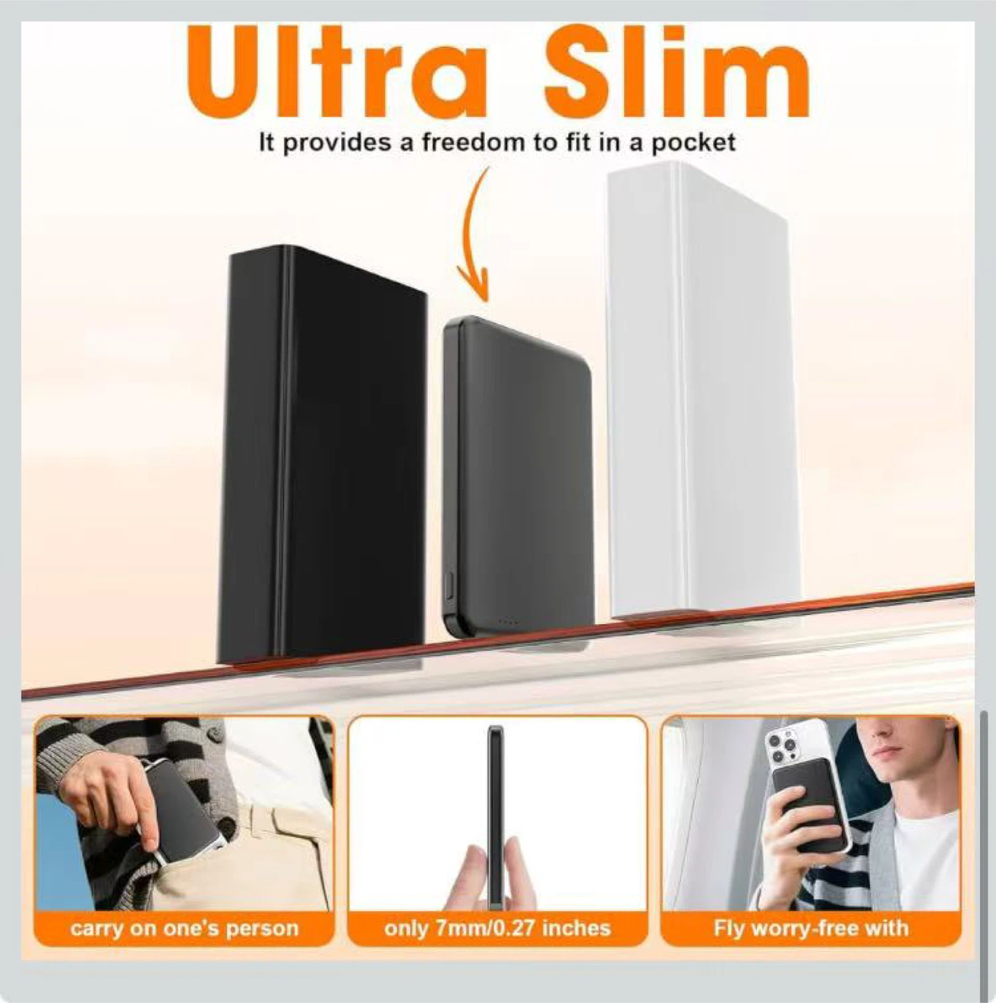 Magnetic Wireless Power Bank 25W Fast Charging - photo 5