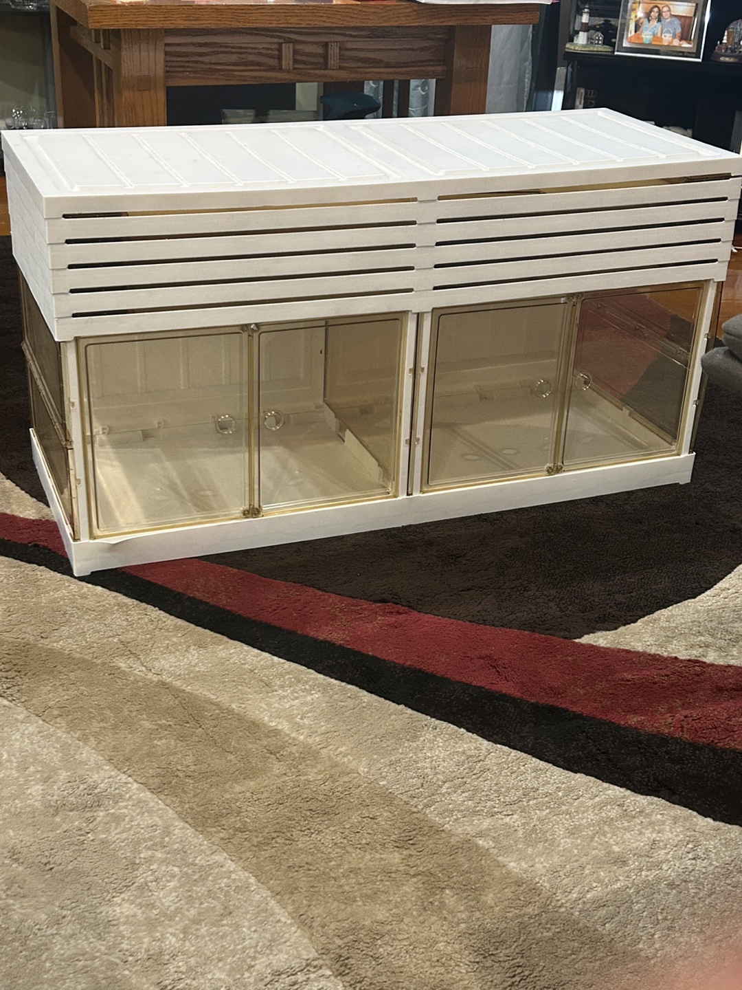 Collapsible Storage Container Cabinet