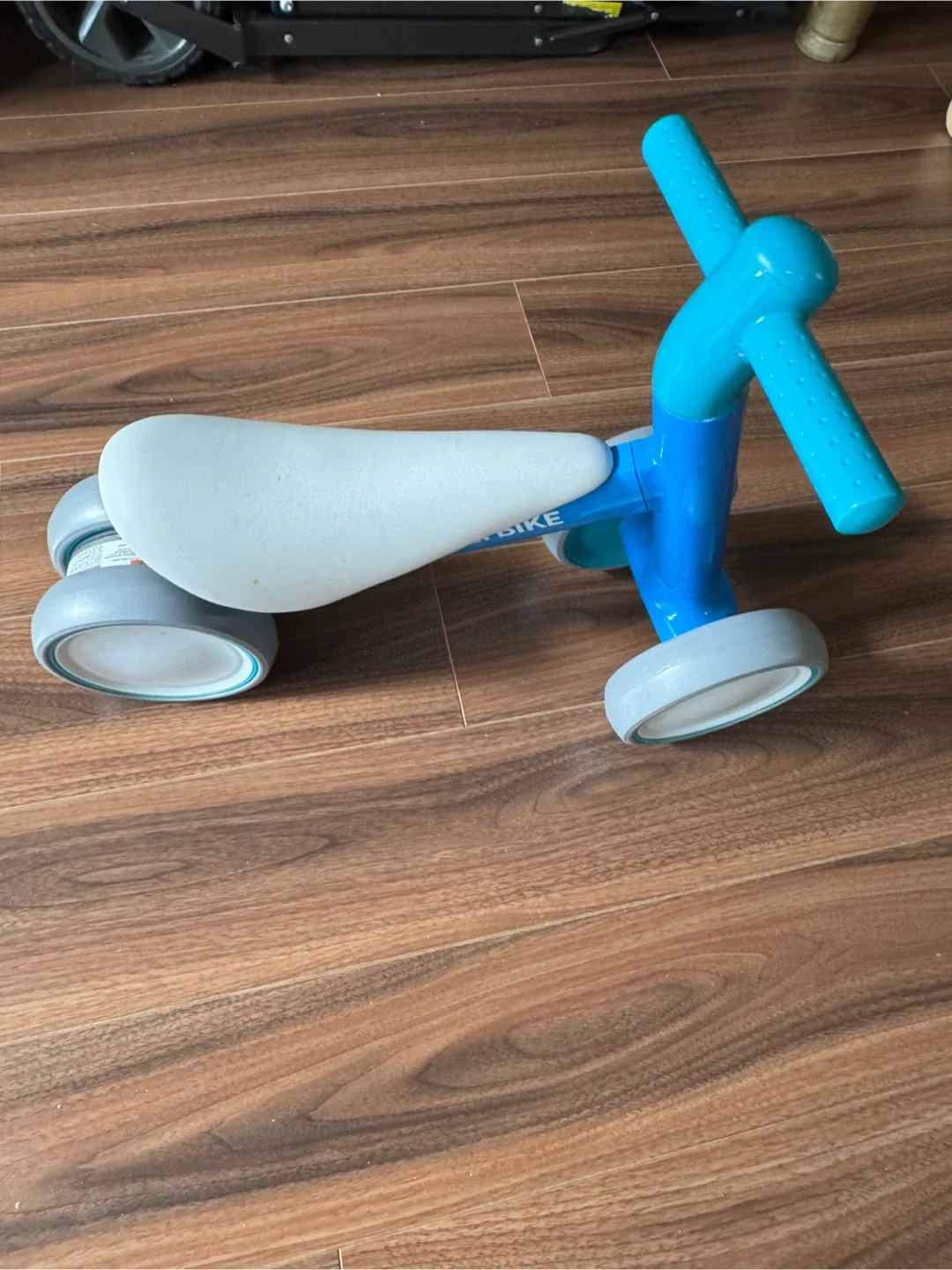 Mini Bike for Toddlers - Blue & White image indicator(2)