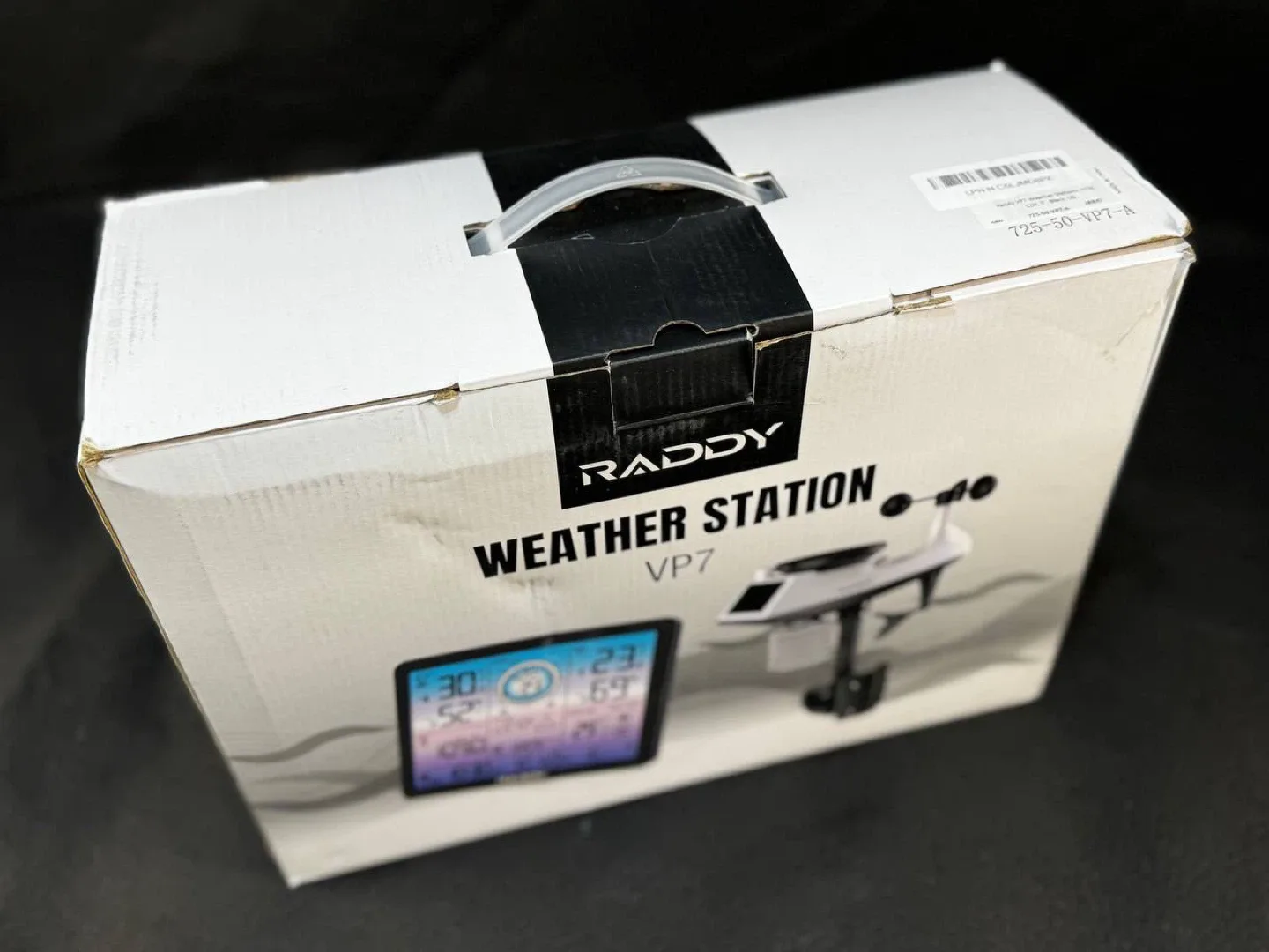Raddy VP7 Wireless Weather Station 🌦️ ✨ Brand New image indicator(4)