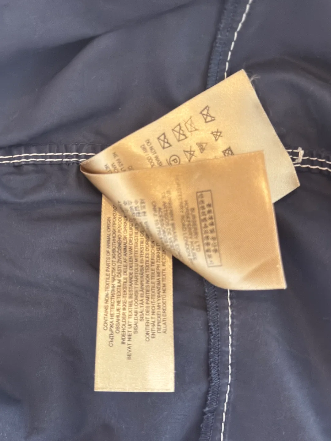 Burberry Navy Blue Cotton Dress - Size 8 image indicator(6)