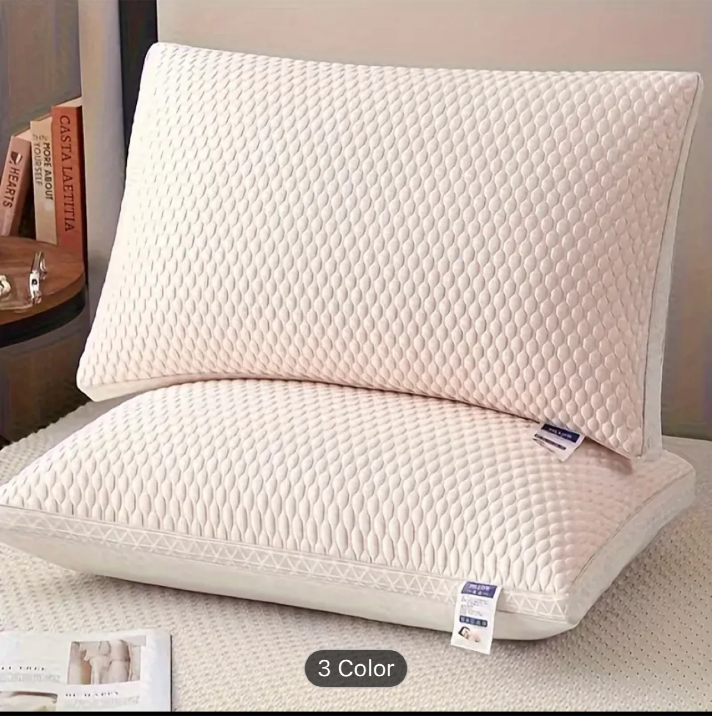 2pcs Breathable Cool Tofu Pillows - NEW - photo 2