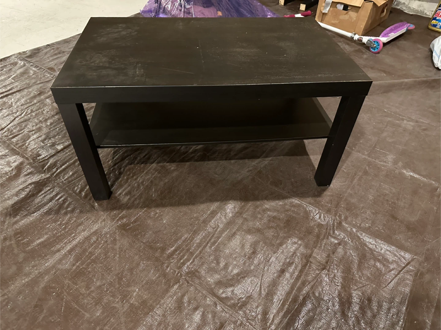 IKEA Lack Black Coffee Table - photo 2