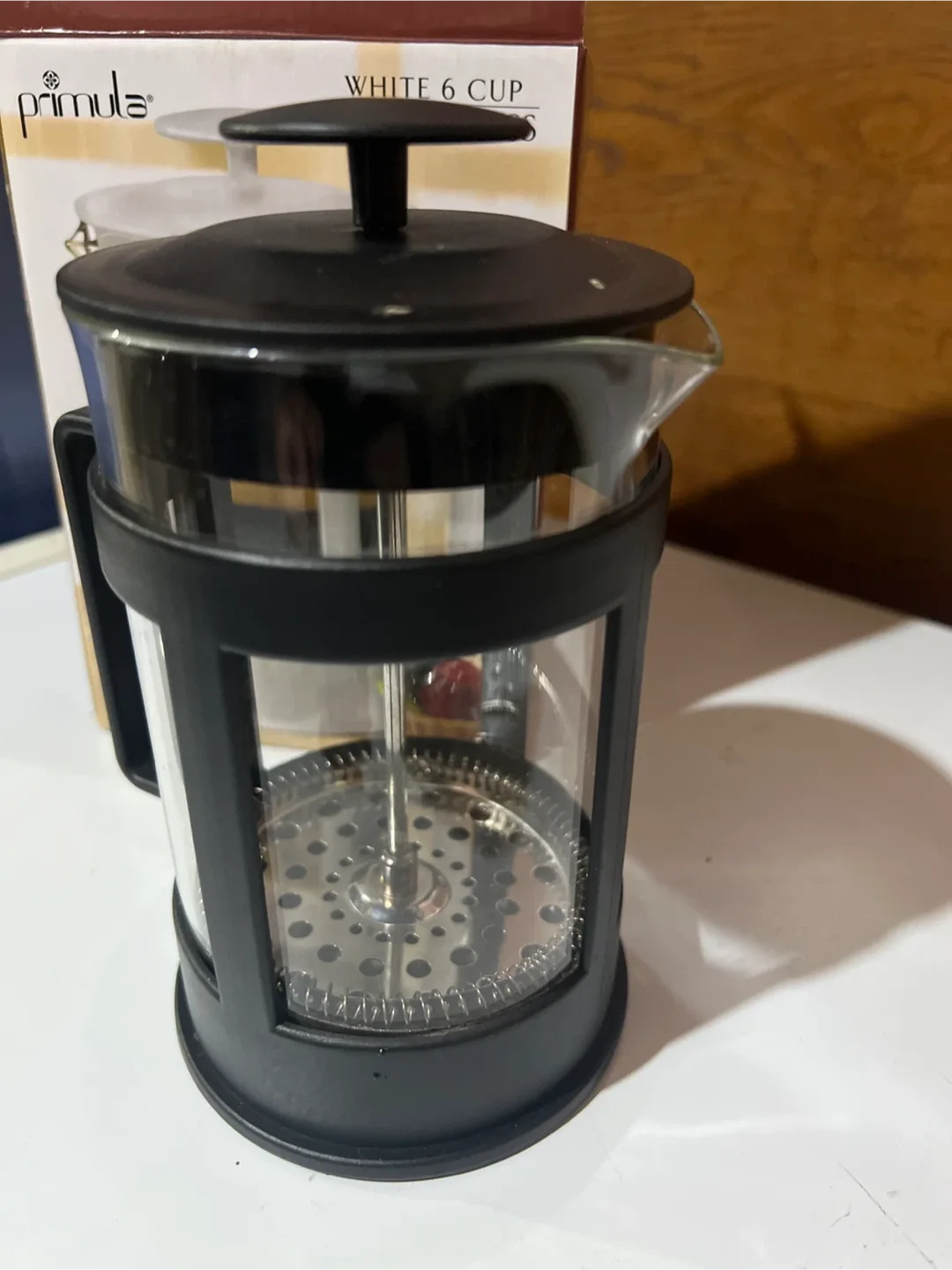 Primula White 6 Cup Coffee Press image indicator(2)