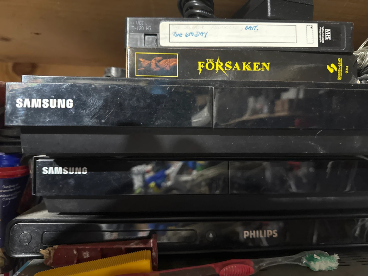 Samsung & Philips DVD/VCR Players