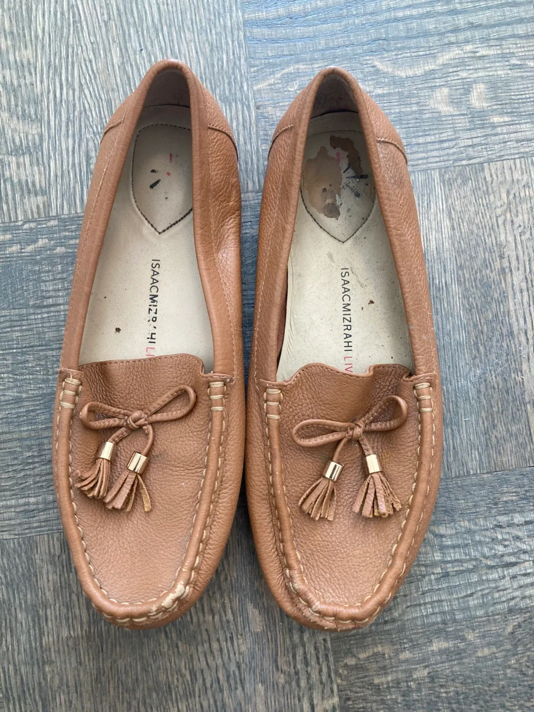 Isaac Mizrahi Live! Leather Loafers - Size 7.5 thumbnail