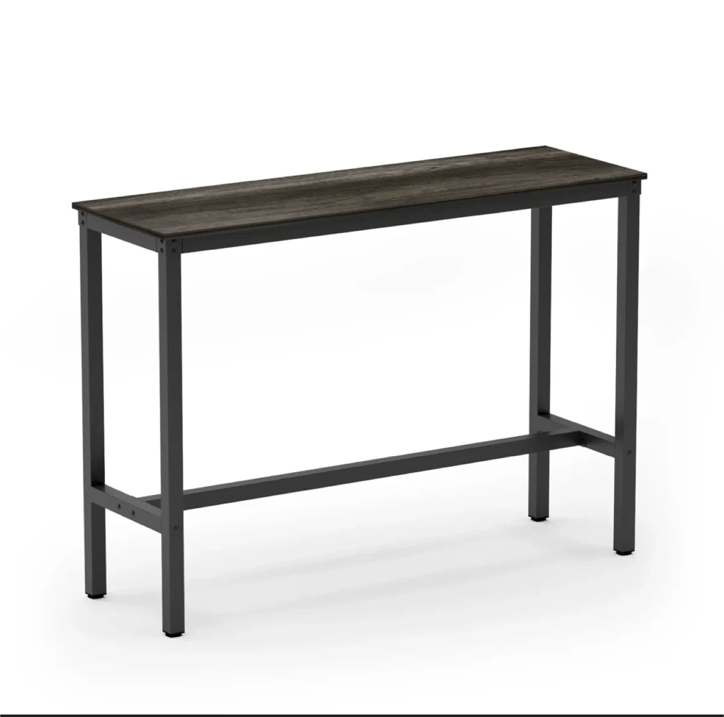 Rustic Brown Bar Table, 55.11 x 17.71 x 39.37 inches image indicator(3)