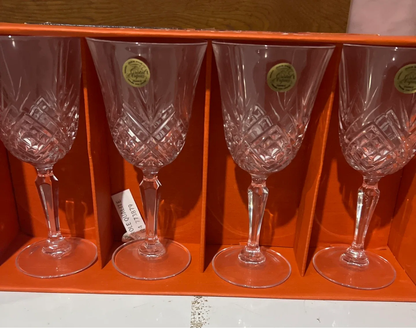 Cristal D'Arques Masquerade Wine Glasses image indicator(3)