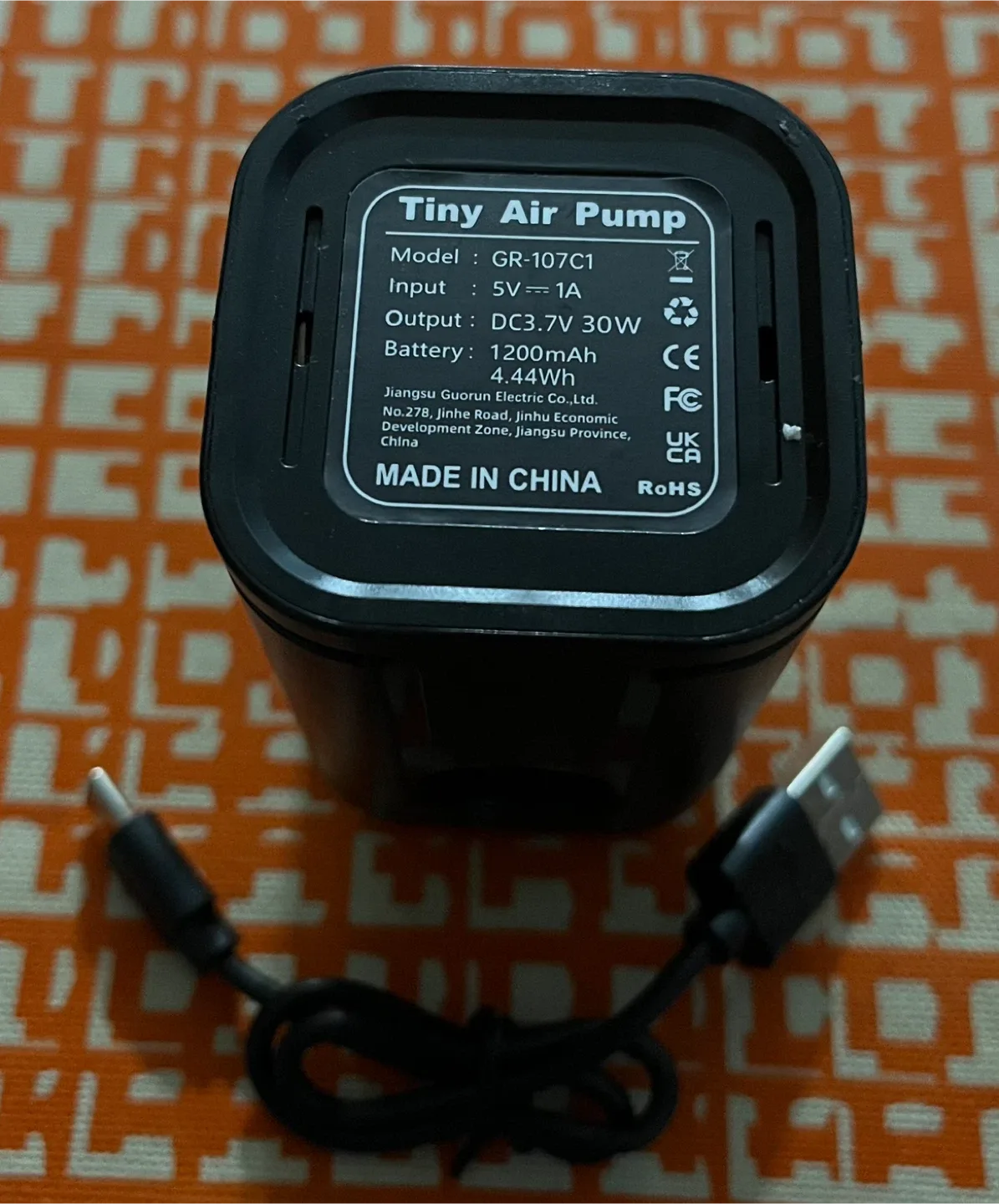 Tiny Air Pump GR-107C1 thumbnail