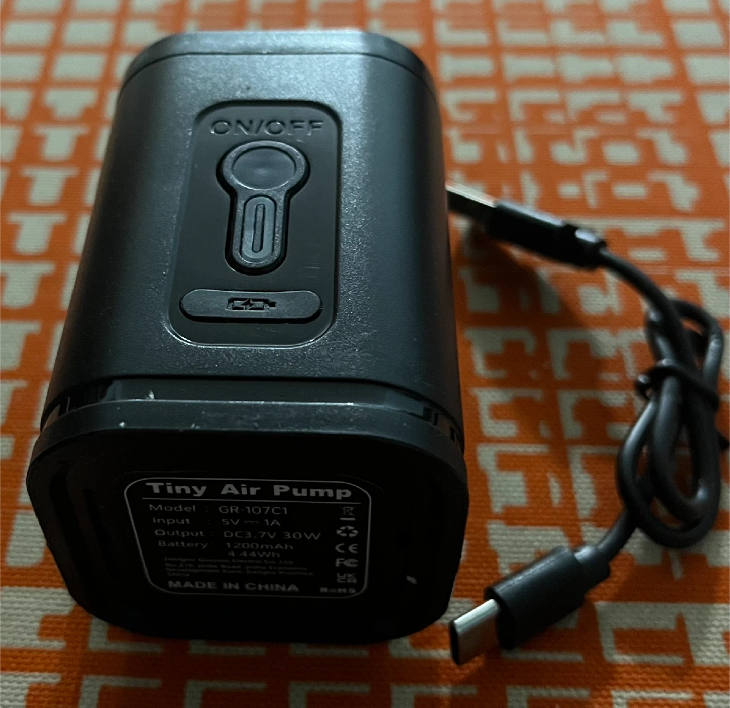 Tiny Air Pump GR-107C1 - photo 2