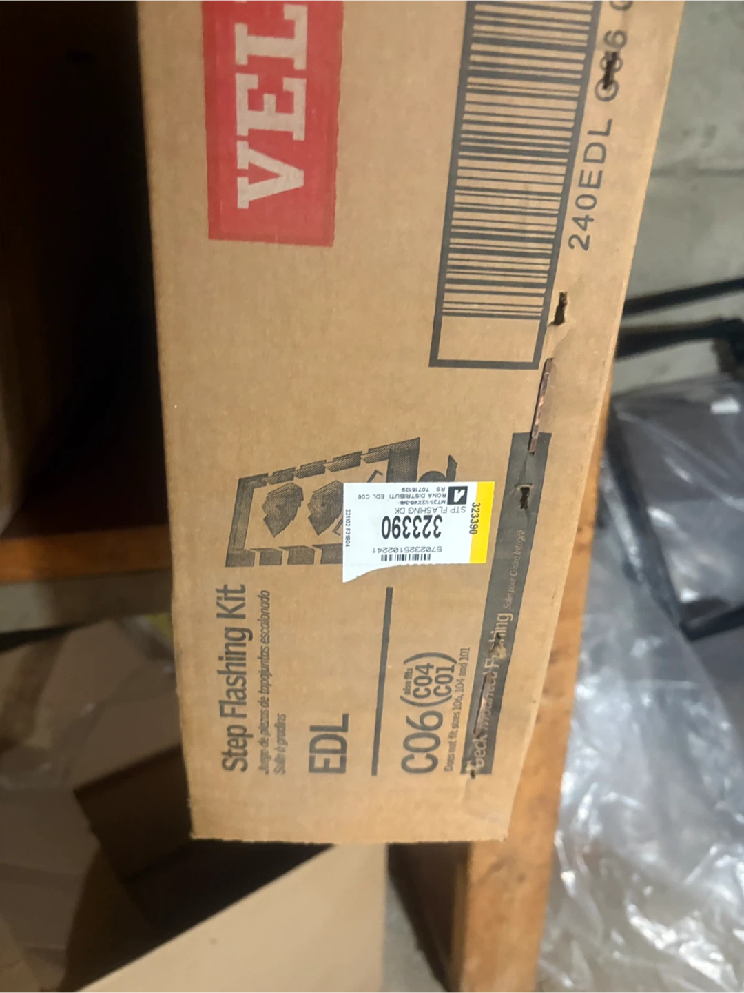 VELUX EDL C06 Step Flashing Kit - New in Box!