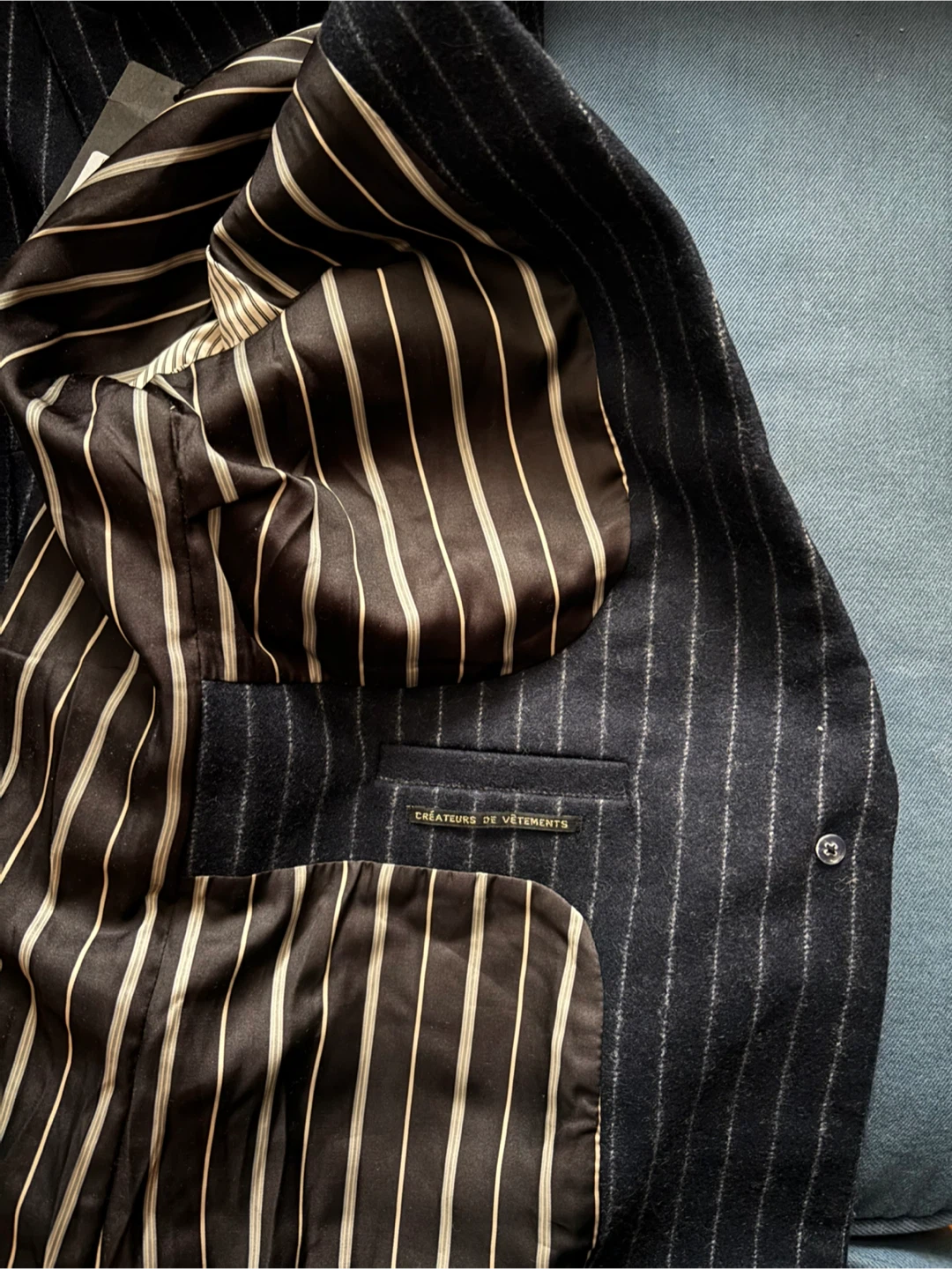 Maison Scotch wool blended Striped Coat - photo 5