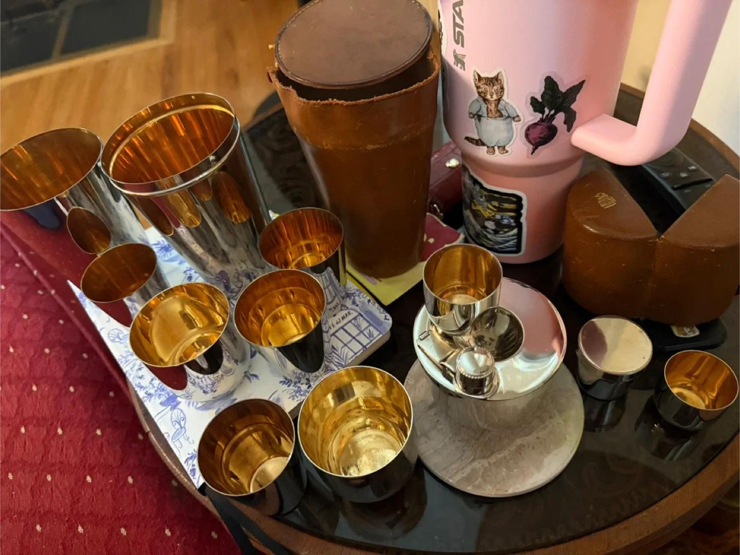 Cross London vintage Martini travel set image indicator(6)